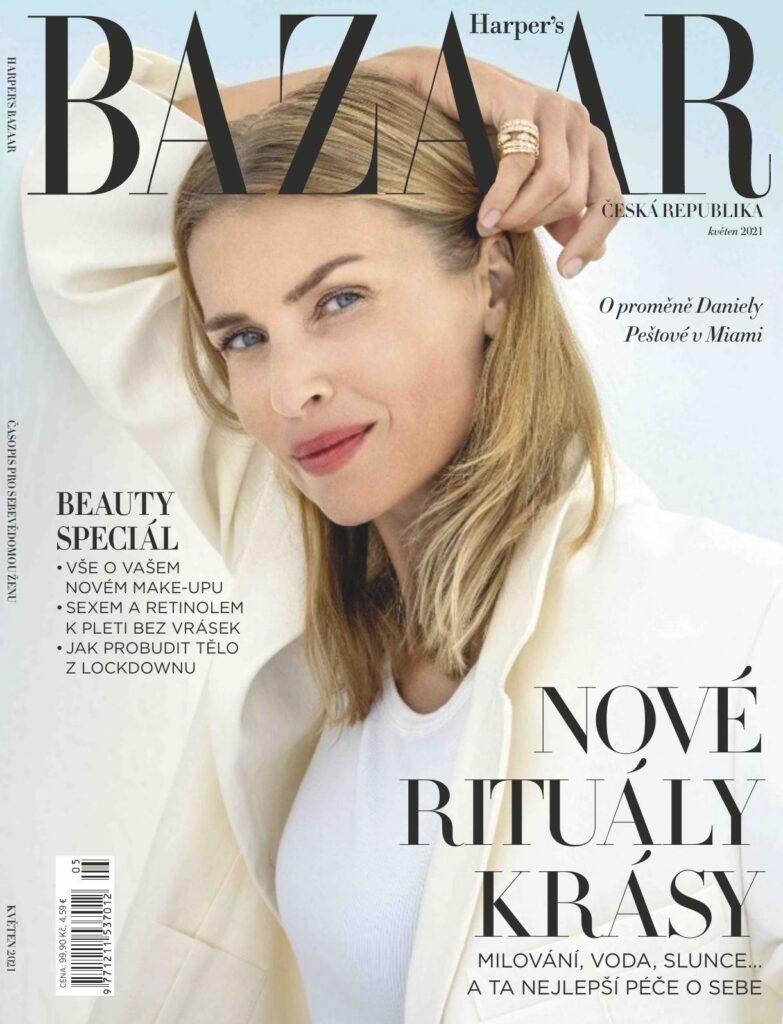 Essenté titulní strana Harper´s Bazaar